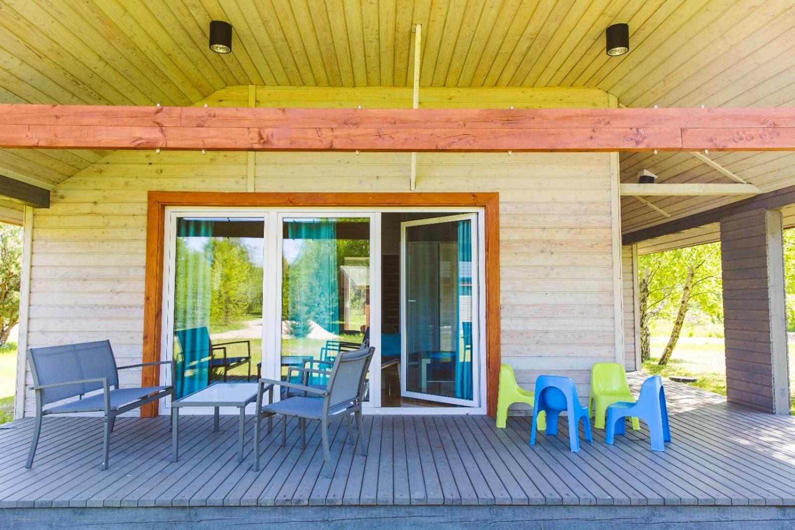 Surf Domki Habenda Z Sauna Ogrodowa Sarbsk المظهر الخارجي الصورة